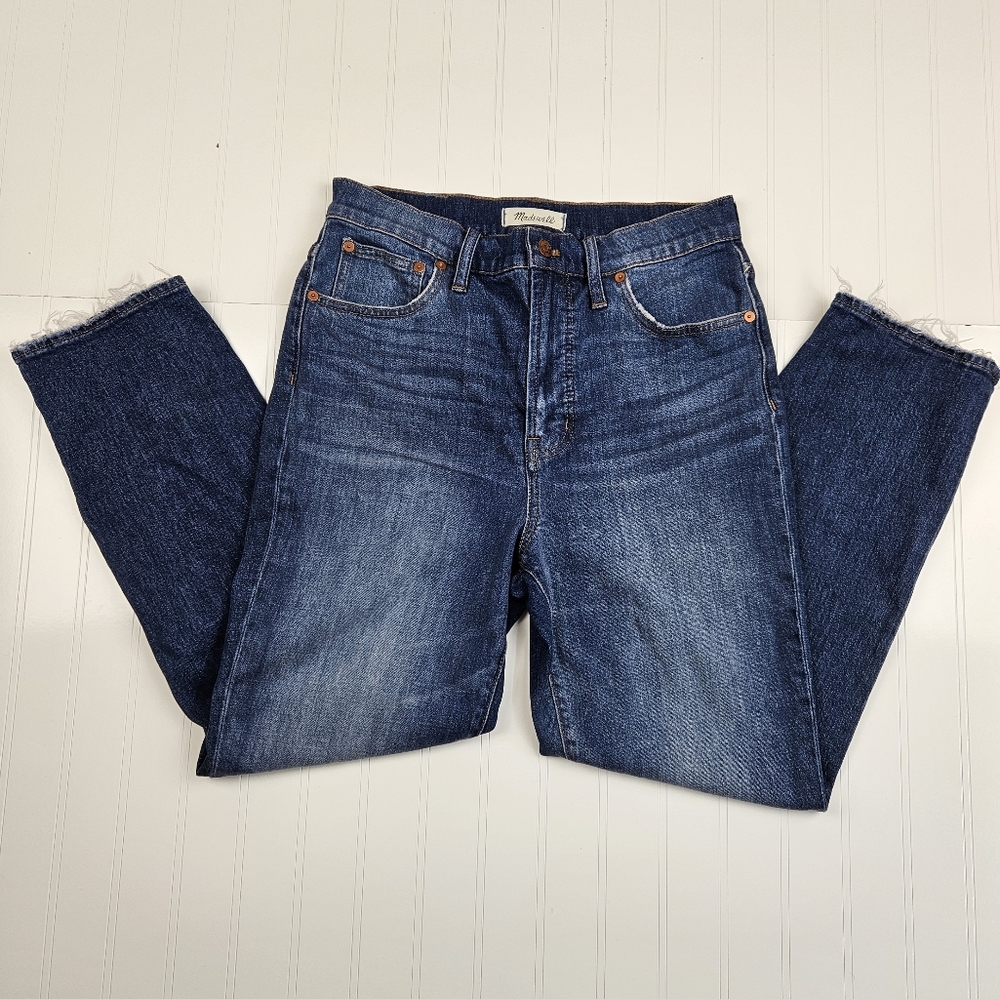 Madewell Perfect Vintage Crop mom jeans